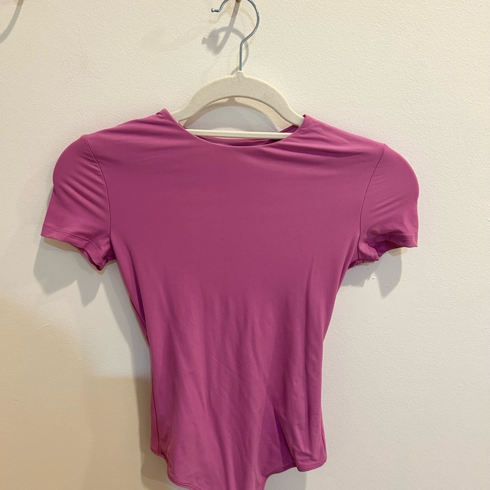 Women's Abercrombie Pink Bodysuit